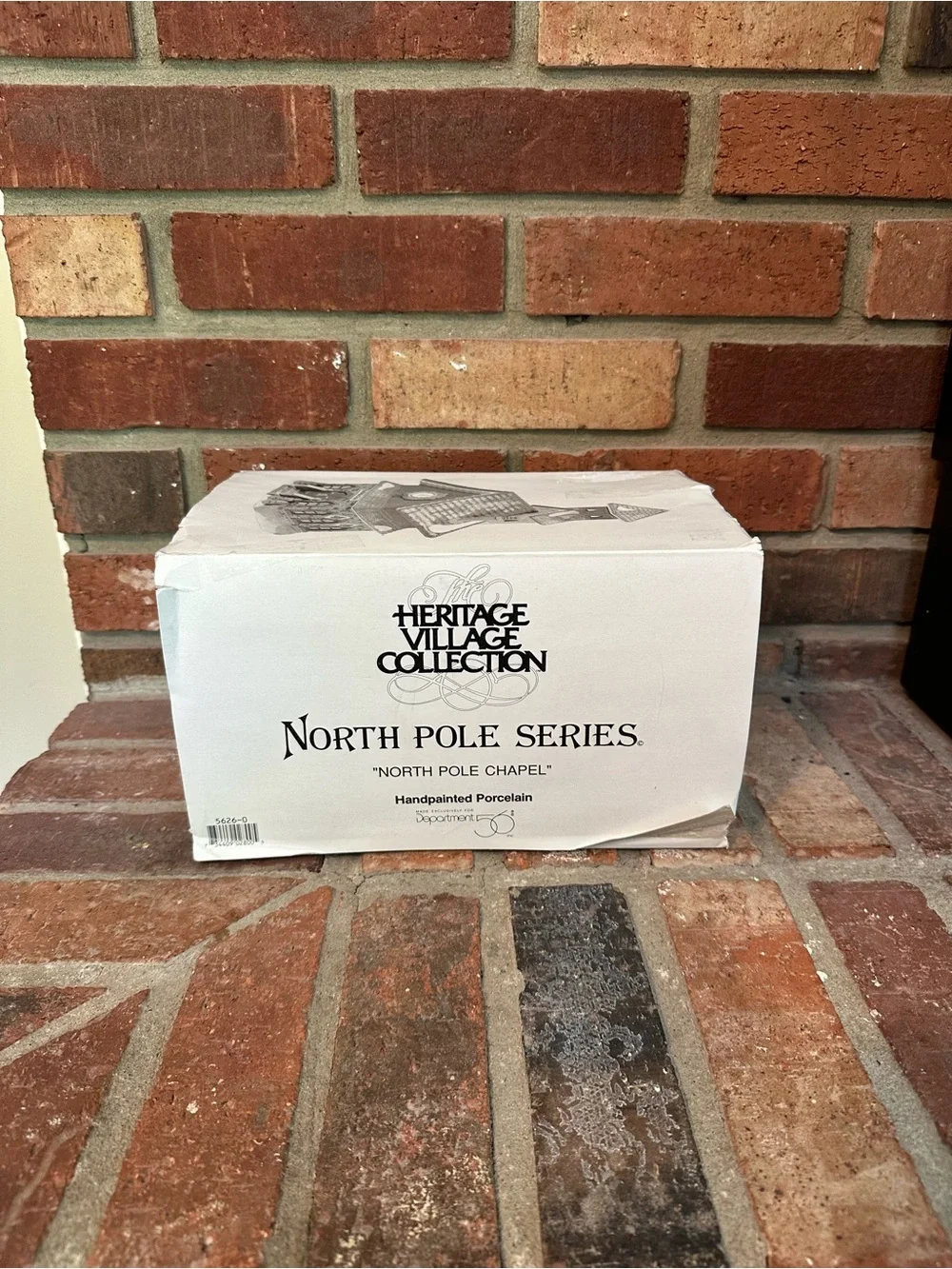 Vtg 1993 Dept 56 North Pole Village Series “North Pole Chapel